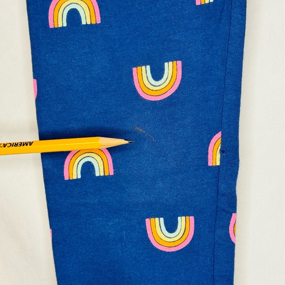 Cat & Jack Girls Leggings Bundle of 3, Floral, Heart, Rainbow Leggings, size m,8 - Picture 14 of 16